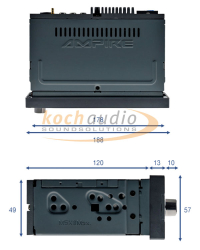 AMPIRE CPR60 – Das ultimative 1-DIN Radio für Young- und Oldtimer