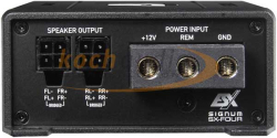 ESX SX FOUR – 4-Kanal Mini Class D Digital Verstärker