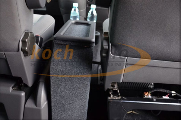 Koch Audio GbR - Spezial-Gehäuse – Mittelarmlehne – VW T5