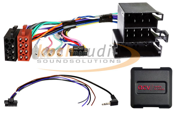 Lenkradfernbedienungsadapter ACV 42xar006 – Alfa Romeo Giulietta/Mito/4C ISO/Mini ISO Multilead