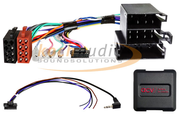 Lenkradfernbedienungsadapter ACV 42xar006 – Alfa Romeo Giulietta/Mito/4C ISO/Mini ISO Multilead