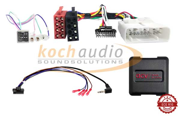 Lenkradfernbedienungsadapter ACV 42xiz006 – Isuzu D-Max 16Pin mit Touch Screen – Multilead