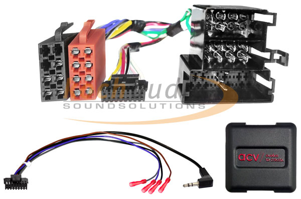 Lenkradfernbedienungsadapter ACV 42xns007 – Nissan diverse Fahrzeuge ISO/Mini ISO
