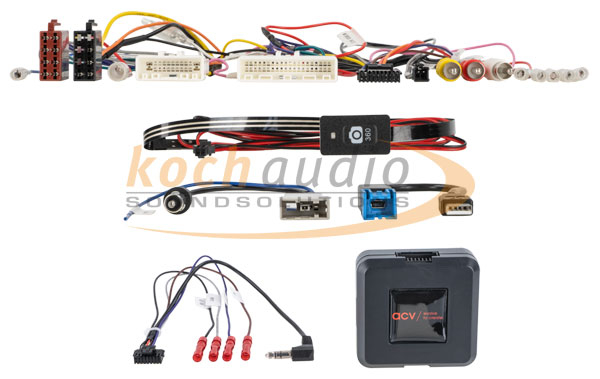 Lenkradfernbedienungsadapter ACV 42xns024 – Nissan Fahrzeuge 20Pin/40Pin Multilead 360° Kamera