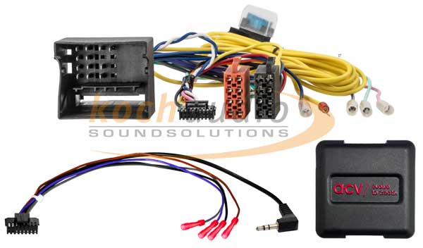 Lenkradfernbedienungsadapter ACV 42xvw014 – VW Crafter 2014-2016 40Pin Quadlock/Dauerstrom