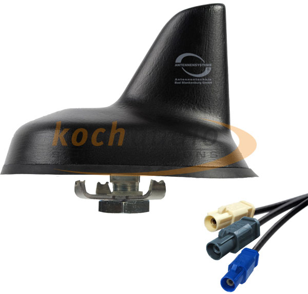 Koch Audio GbR - FM/DAB/GPS-Antenne – ATBB Antenne – Hai Antenne