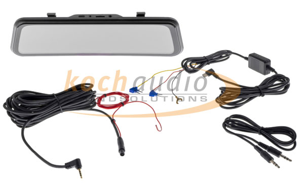 AMPIRE CPS091 – AMPIRE Smartphone-Spiegelmonitor 22.9cm (9") mit Dashcam & RFK-Eingang (AHD)