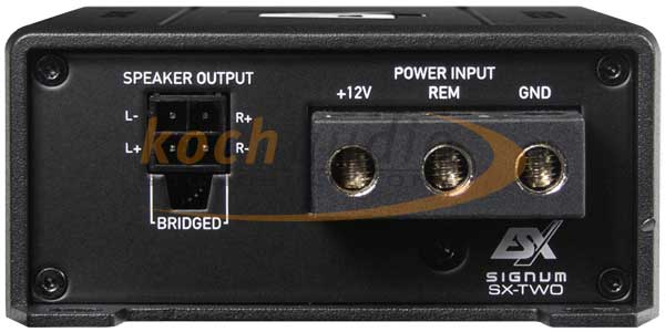 ESX SX TWO – 2-Kanal Mini Class D Digital Verstärker